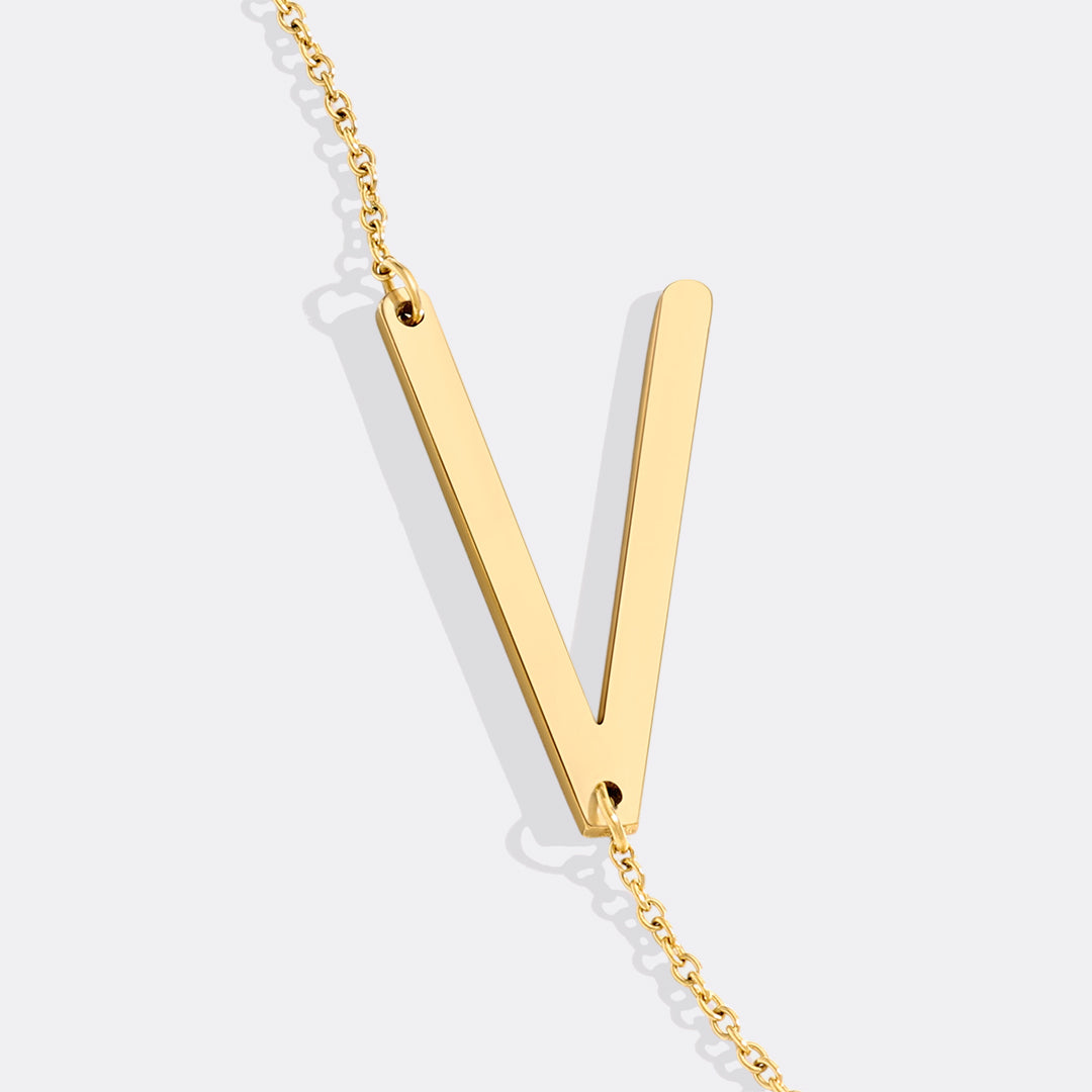 Inez – Collar con inicial personalizada