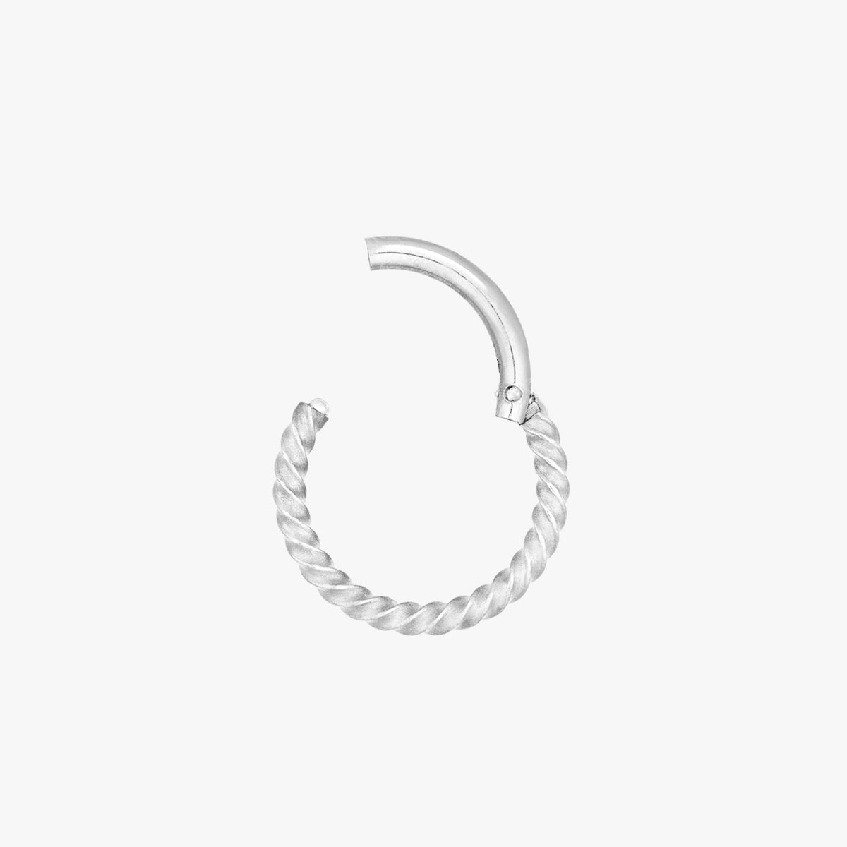 Leila - Aros de cuerda trenzada de 8 mm