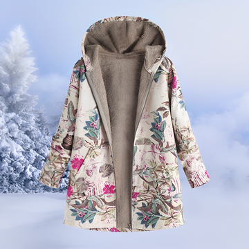 Jasmin - Chaqueta sofisticada y abrigada con capucha