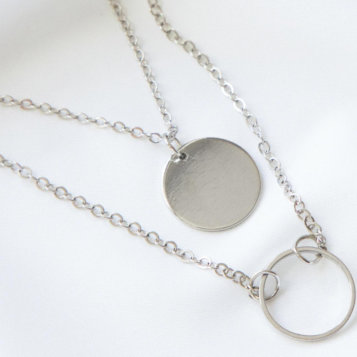 Colgante Circular - Collar en Capas