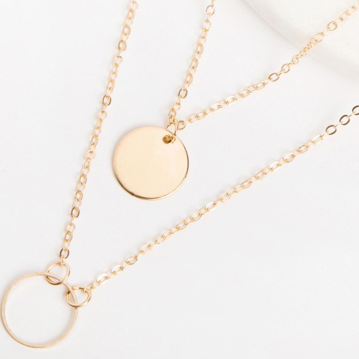 Colgante Circular - Collar en Capas