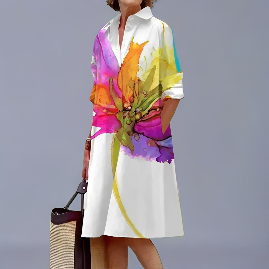 Vevien - Vestido fluido elegante