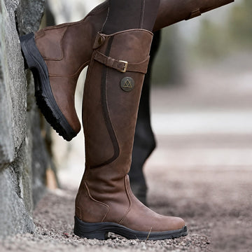 Athena - Botas altas de estilo retro