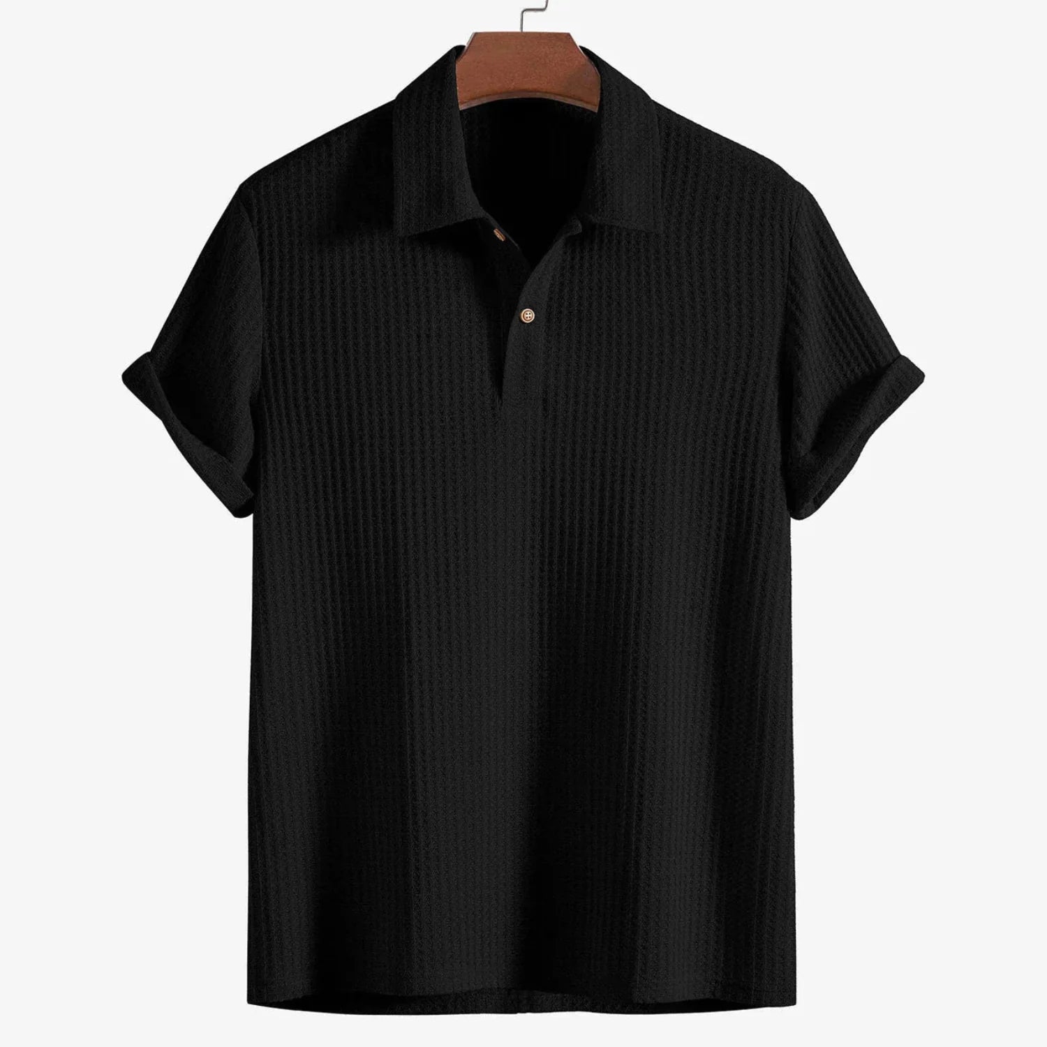Aria - camiseta de manga corta con botones