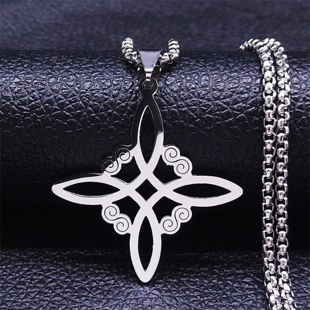 Morwen – Collar con nudo protector de bruja