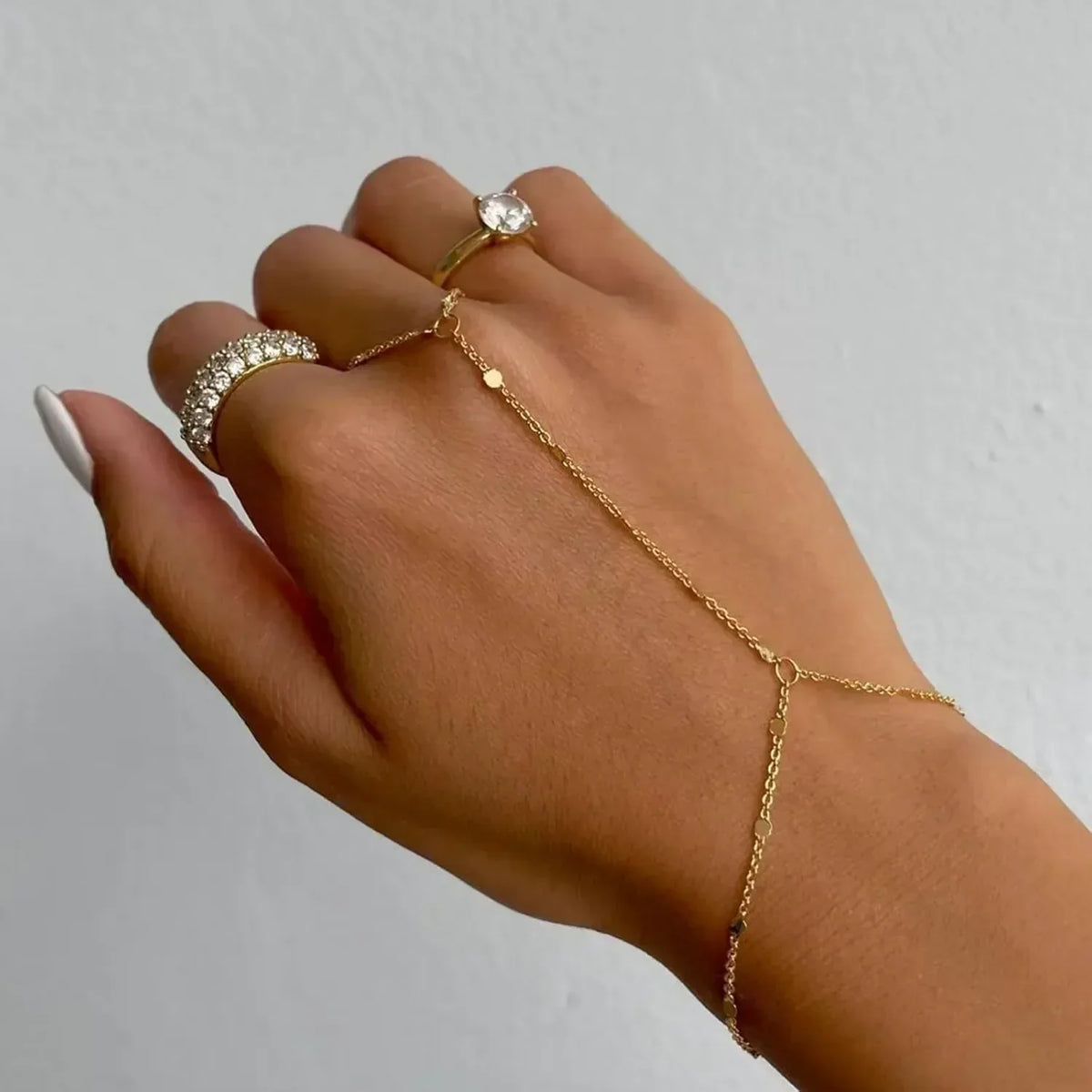 Lynda – Pulsera de cadena oriental sofisticada