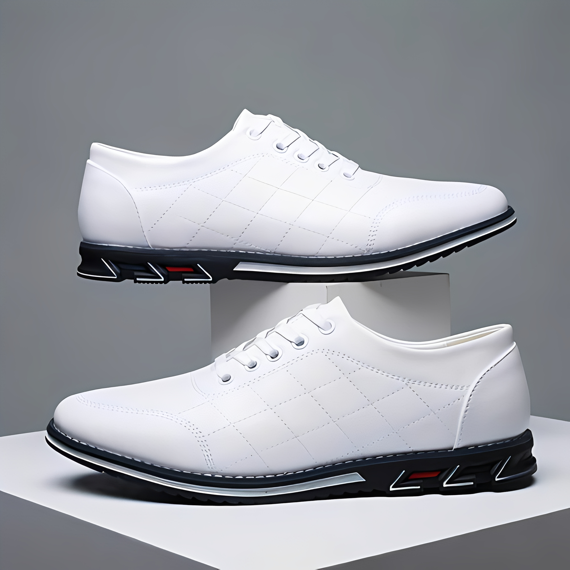 Edvin - Zapatos de hombre con cordones, casuales y a la moda