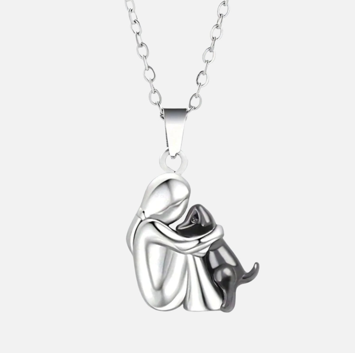 Luz – Collar con colgante de abrazo