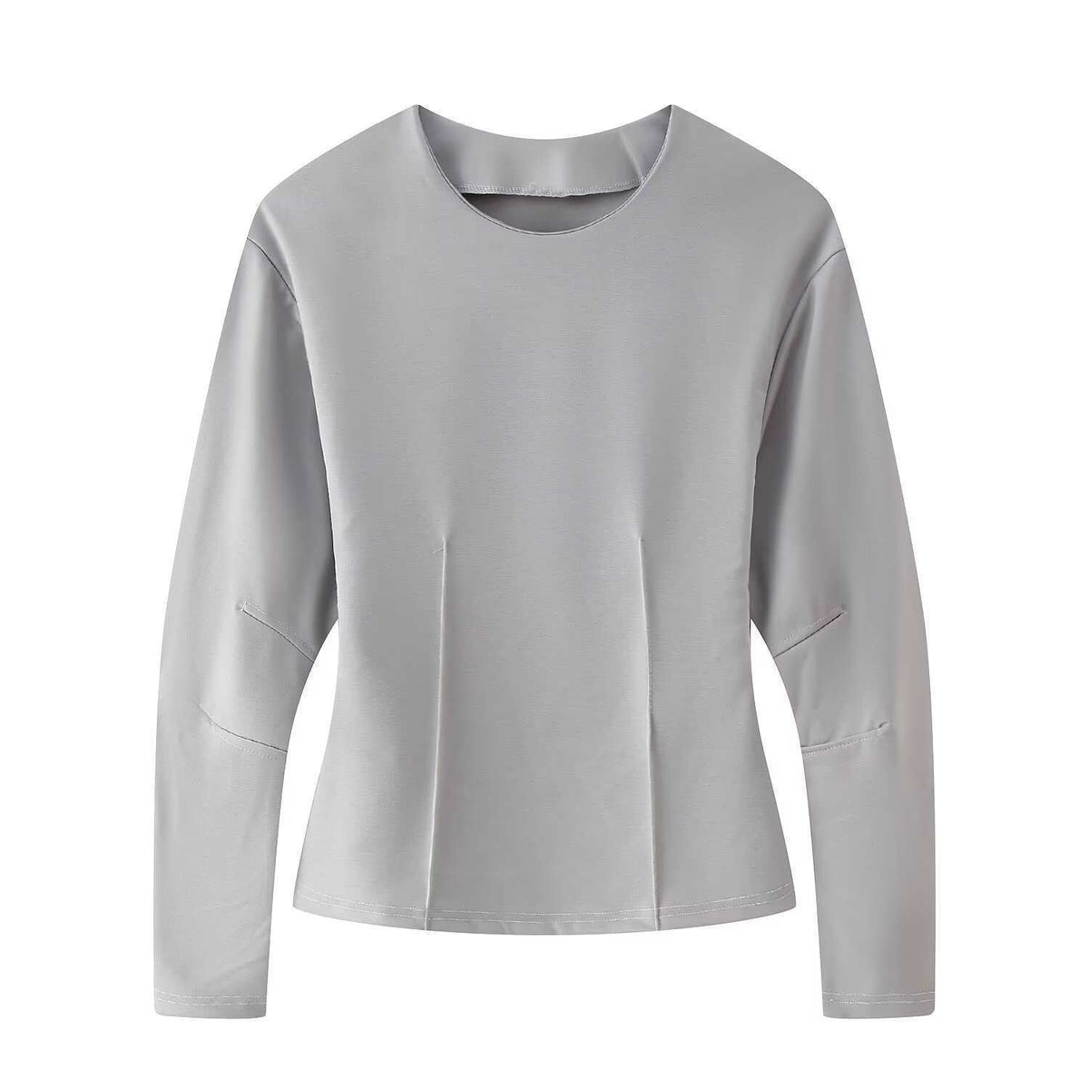 Conjunto de ropa de descanso para mujer con top de manga larga y pantalones de pierna ancha