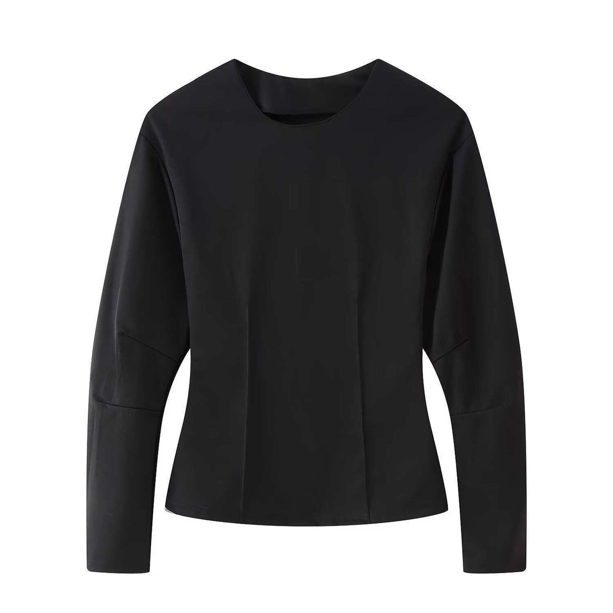 Conjunto de ropa de descanso para mujer con top de manga larga y pantalones de pierna ancha