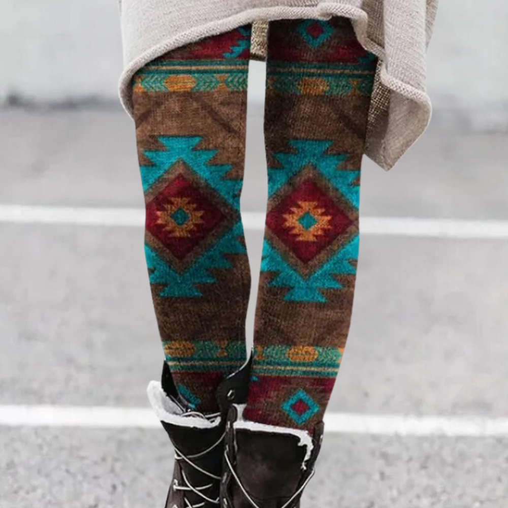 Leggings para mujer con estampados únicos y cintura elástica