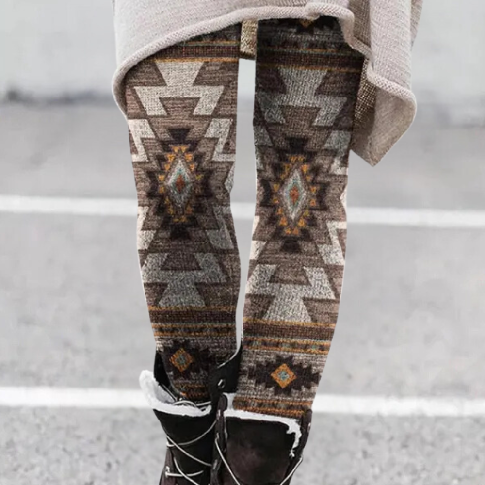 Leggings para mujer con estampados únicos y cintura elástica