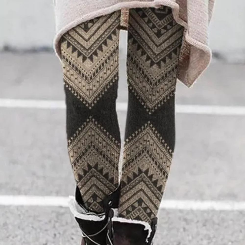 Leggings para mujer con estampados únicos y cintura elástica