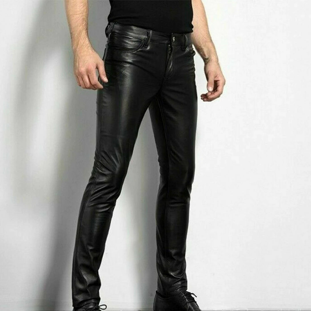 Pantalones ajustados para hombre con diseño estilizado y alta durabilidad