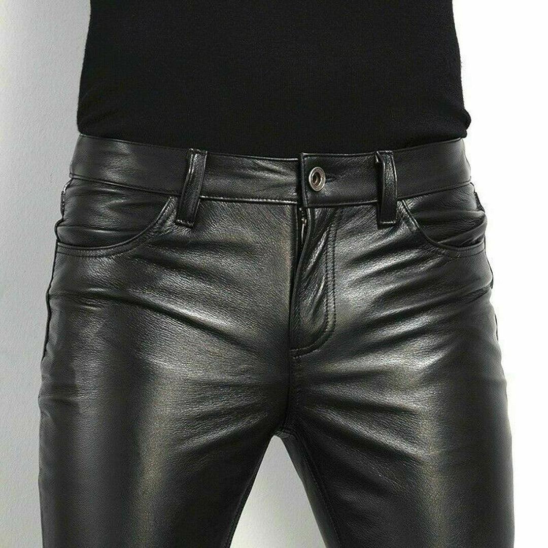 Pantalones ajustados para hombre con diseño estilizado y alta durabilidad