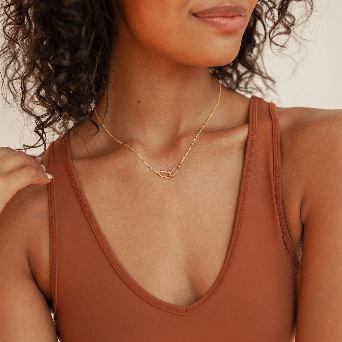 Collar con Colgantes Interconectados - Collar Connection