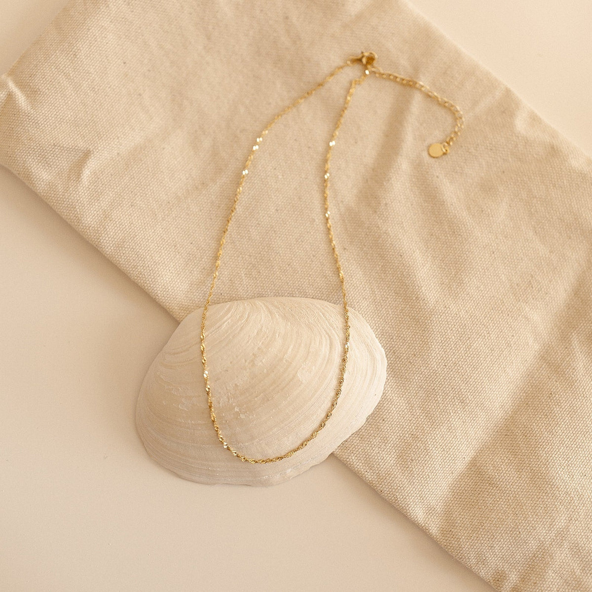 Cadena Singapur - Collar Retorcido