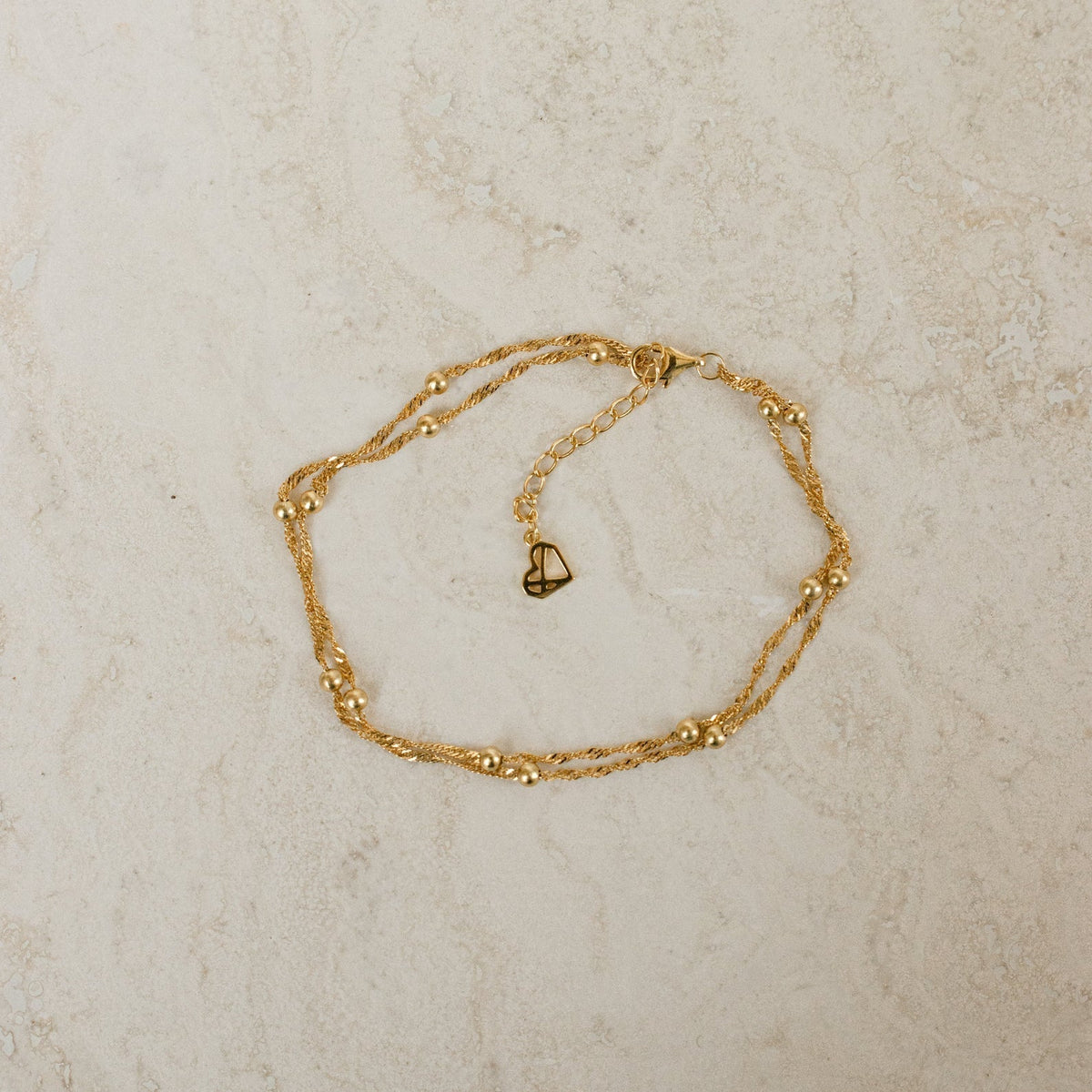 Collar doble de cuentas Ripple - Pulsera en capas
