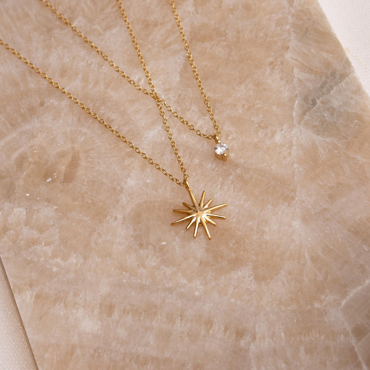 Collar Starburst de doble capa