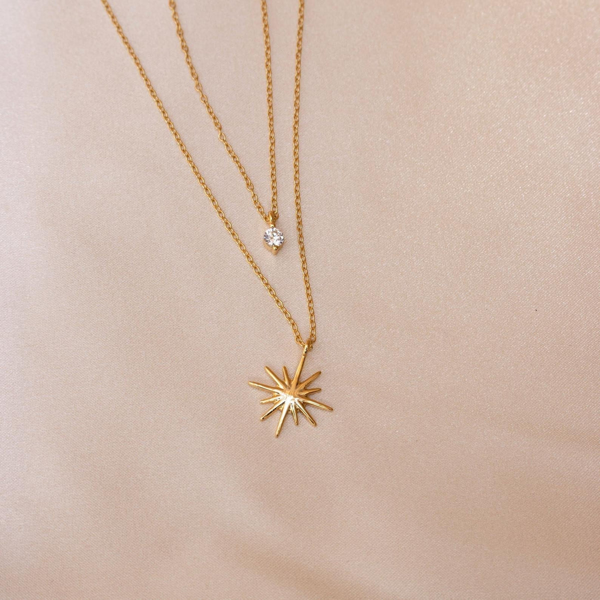 Collar Starburst de doble capa