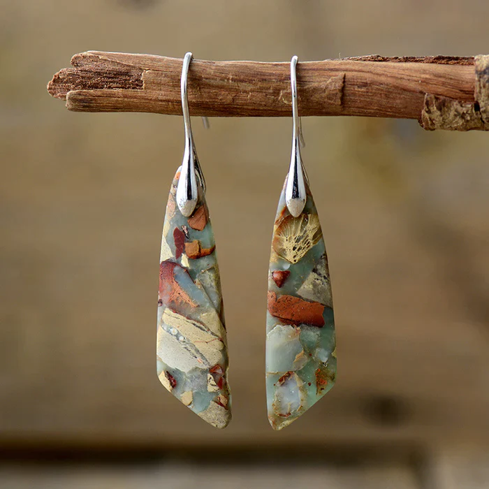 Maelis – Pendientes de Piedras Naturales Exclusivas