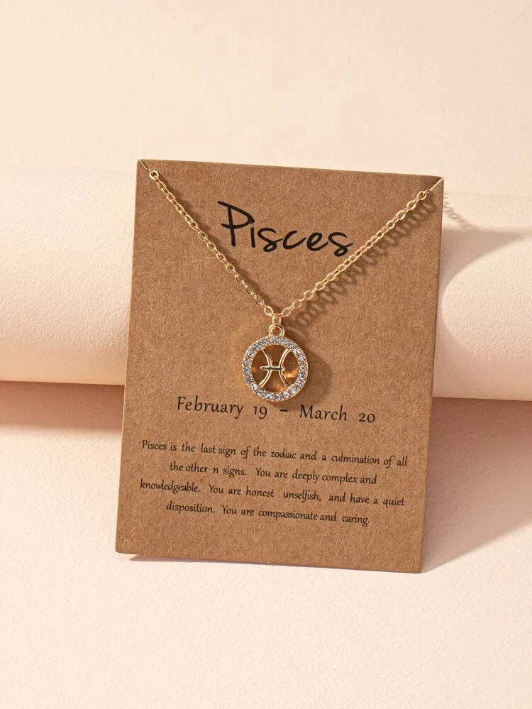 Collar zodiacal - Collar zodiacal Astrology Girl