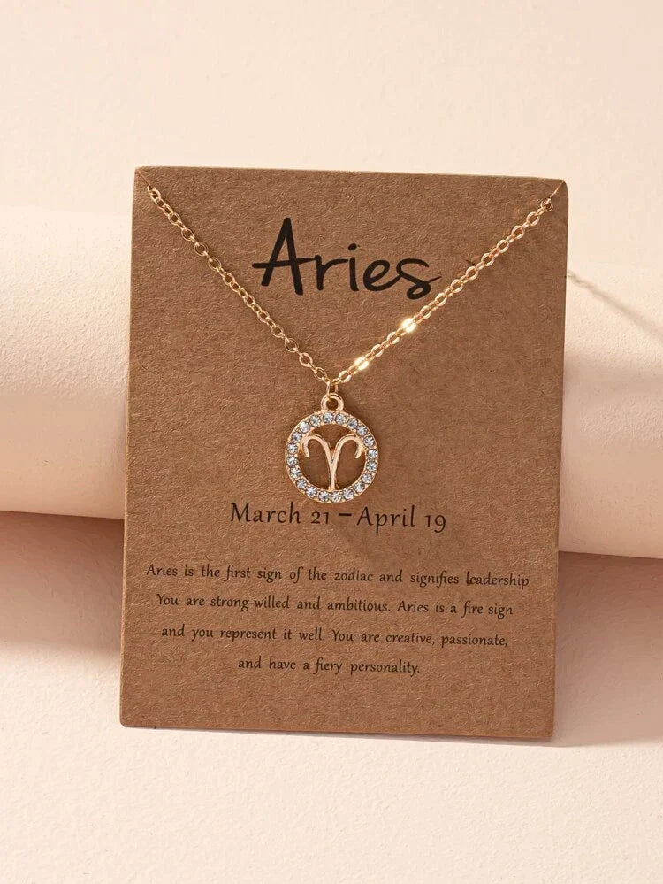 Collar zodiacal - Collar zodiacal Astrology Girl