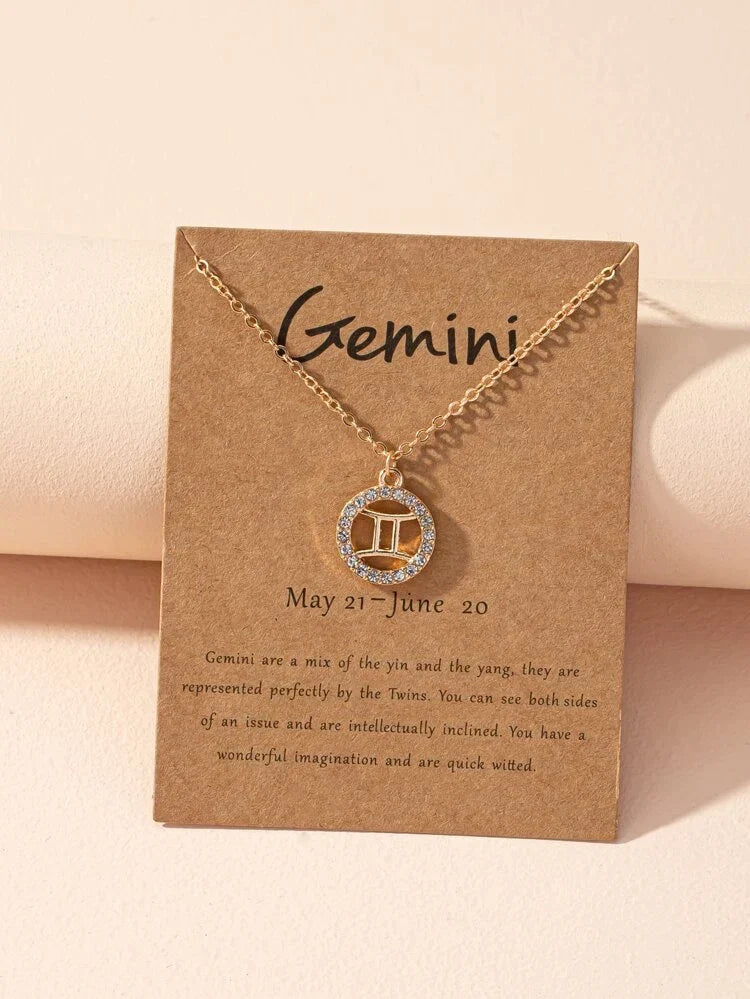 Collar zodiacal - Collar zodiacal Astrology Girl