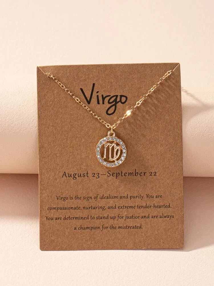 Collar zodiacal - Collar zodiacal Astrology Girl