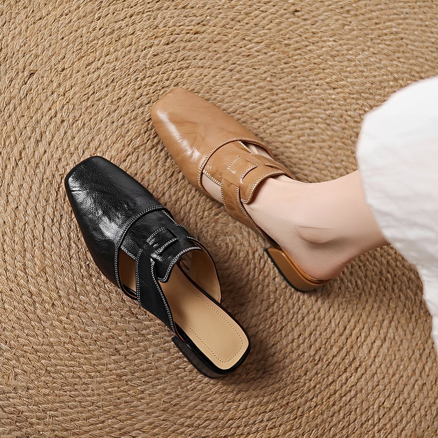Evie - Sandalias Mulas Elegantes