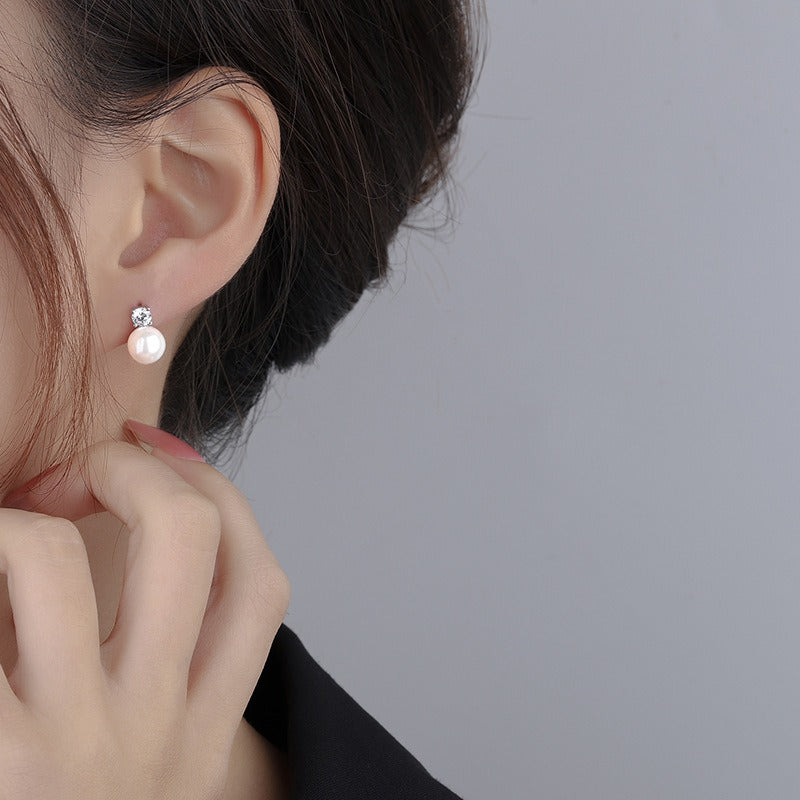 Carmel – Pendientes cuadrados de plata de ley
