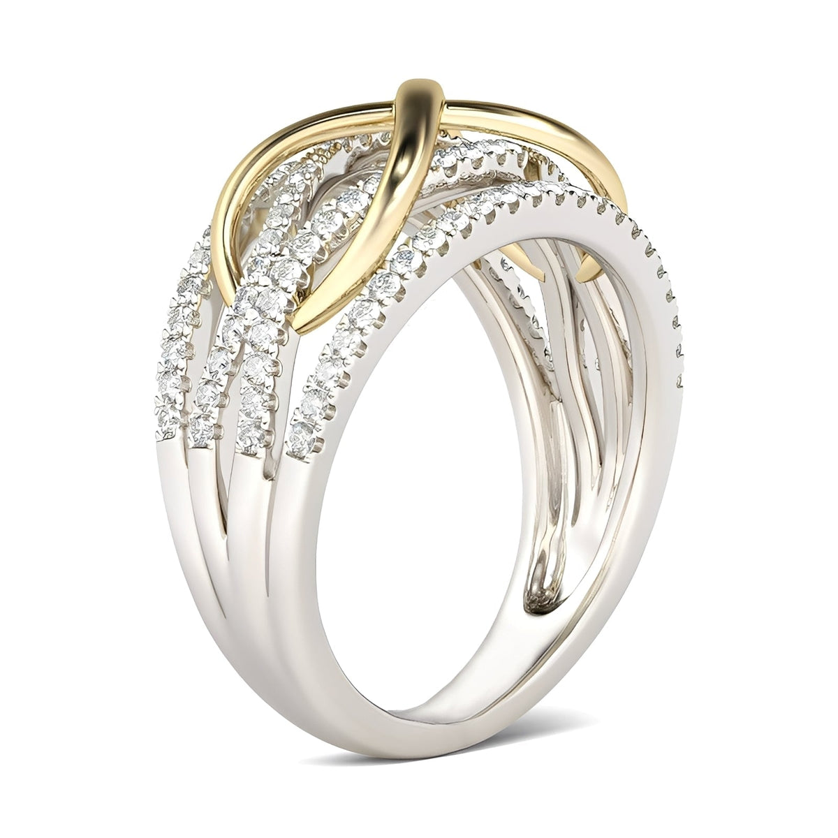 Inaya – Anillo símbolo de infinito sofisticado para mujeres