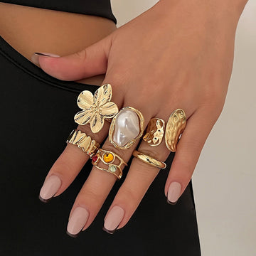 Merina – Set de 6 Anillos de Declaración