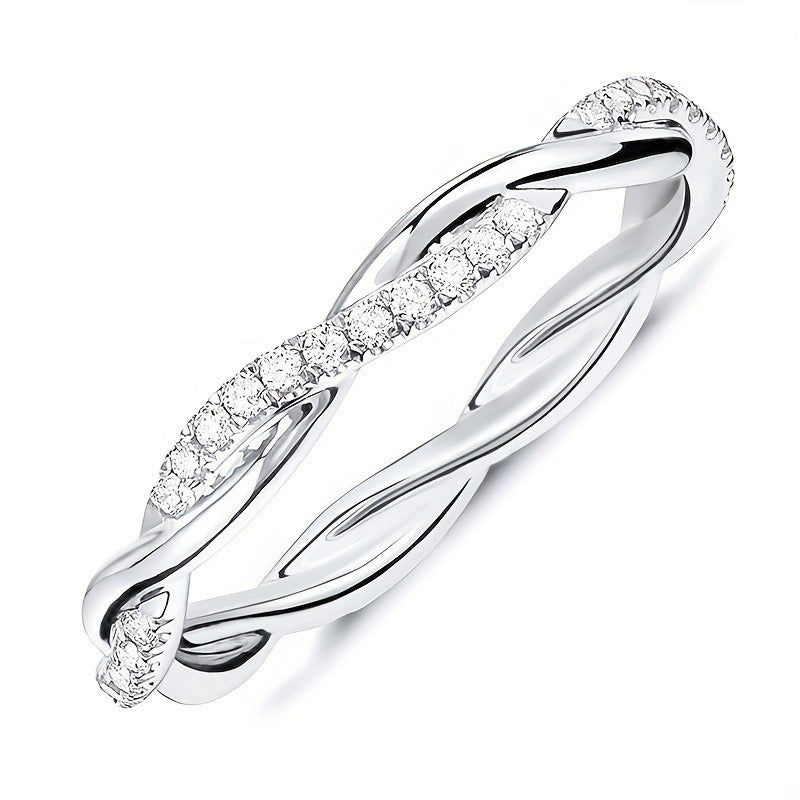 Livia – Anillo cruz estilo chic
