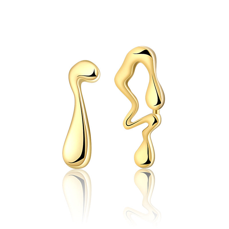 Wilma – Pendientes abstractos asimétricos