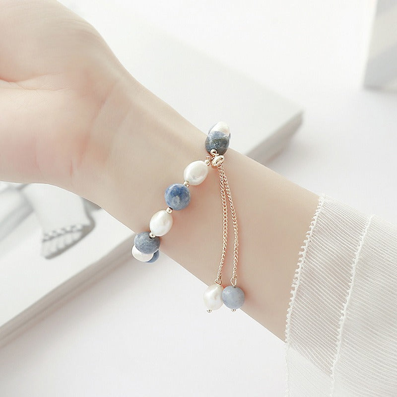 Kira – Pulsera chic de perlas del océano