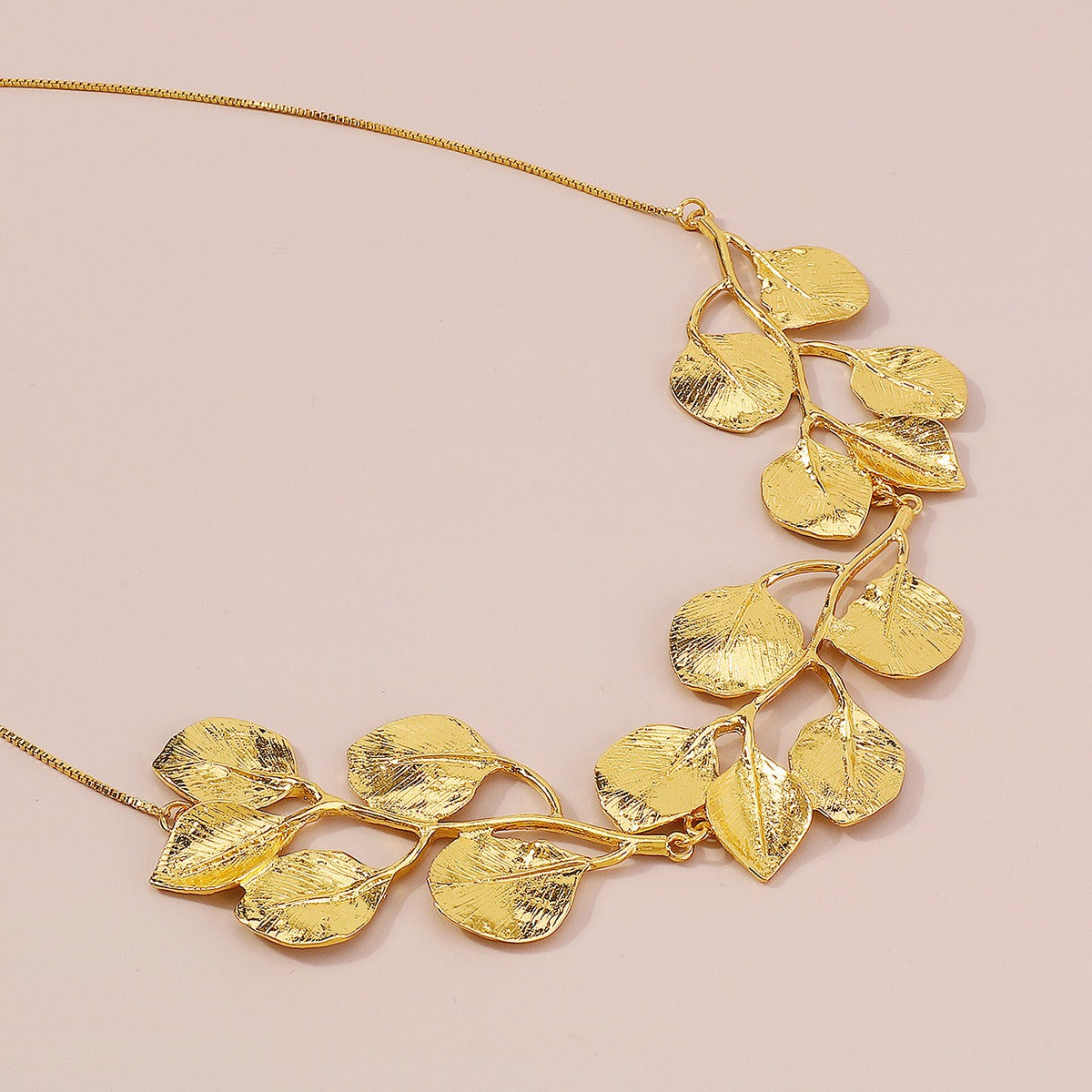 Mitena – Collar de aleación diseño de hoja