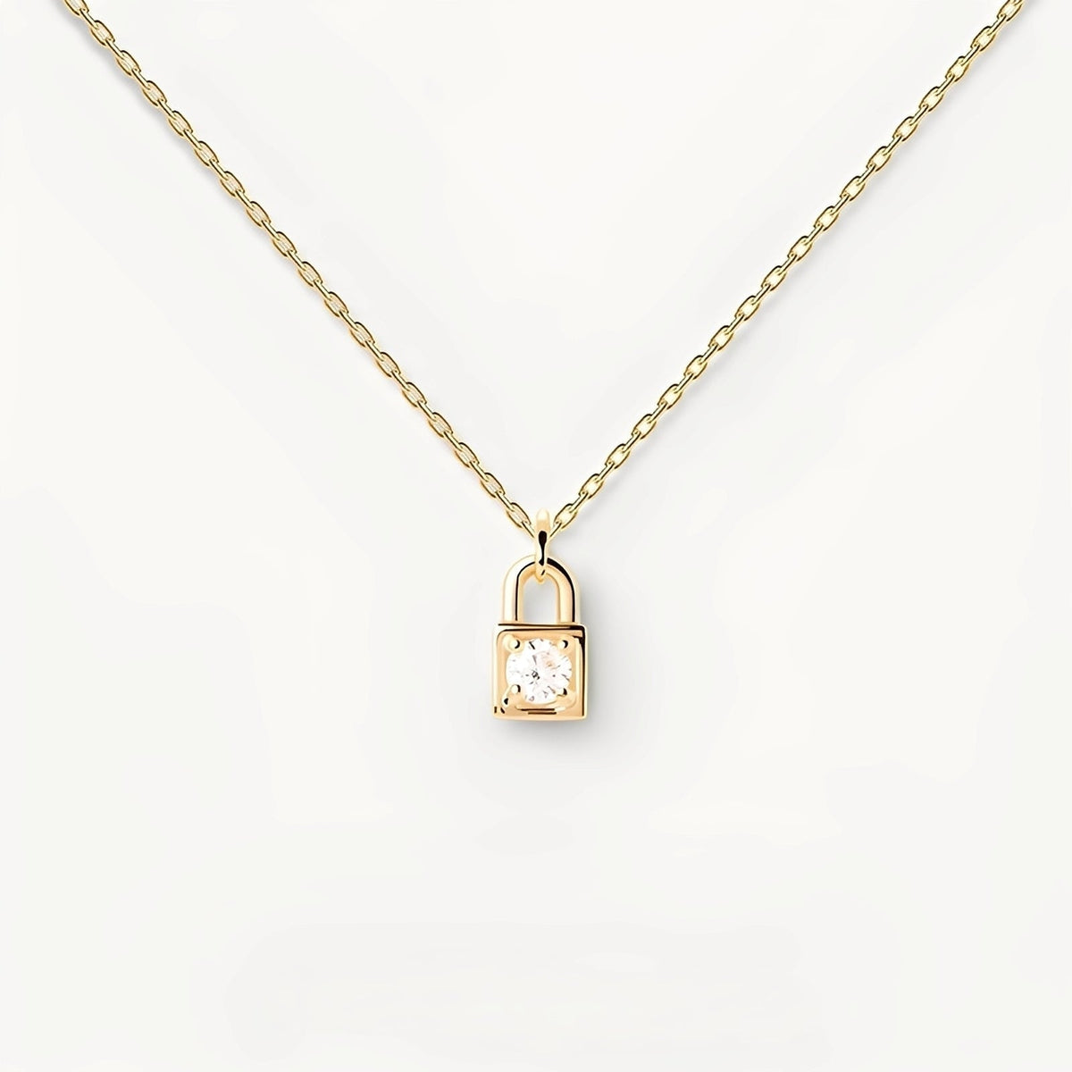 Maelyne – Collar Colgante Mini Cerradura
