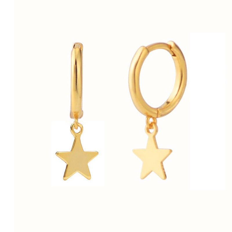 Adria – Pendientes de estrella sofisticados y actuales