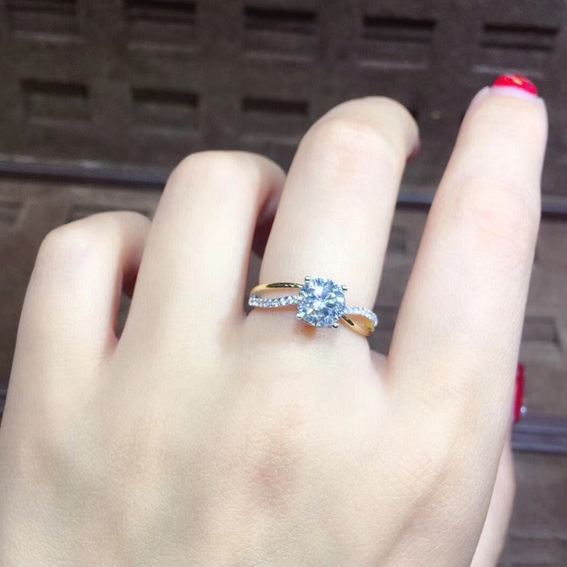 Jane – Anillo en oro de 18K