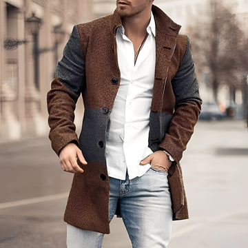 Guillaume - Abrigo largo clásico para hombres