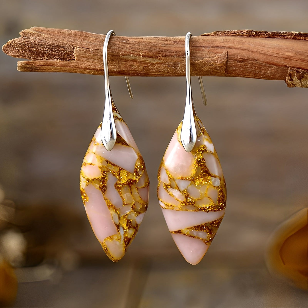 Lucie – Pendientes de piedra natural