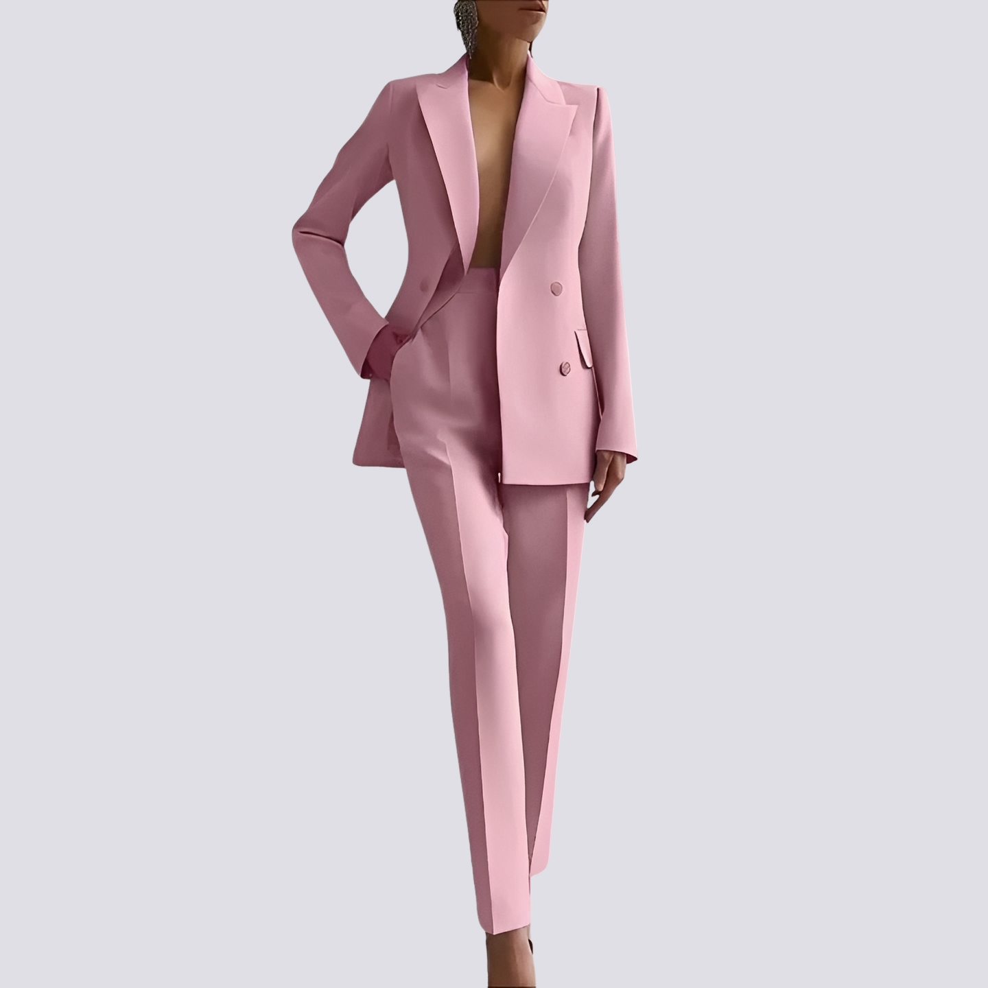 Fannie - Traje Formal de un Solo Botón