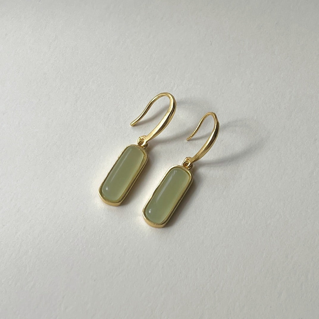 Fiona - Pendientes colgantes de piedra
