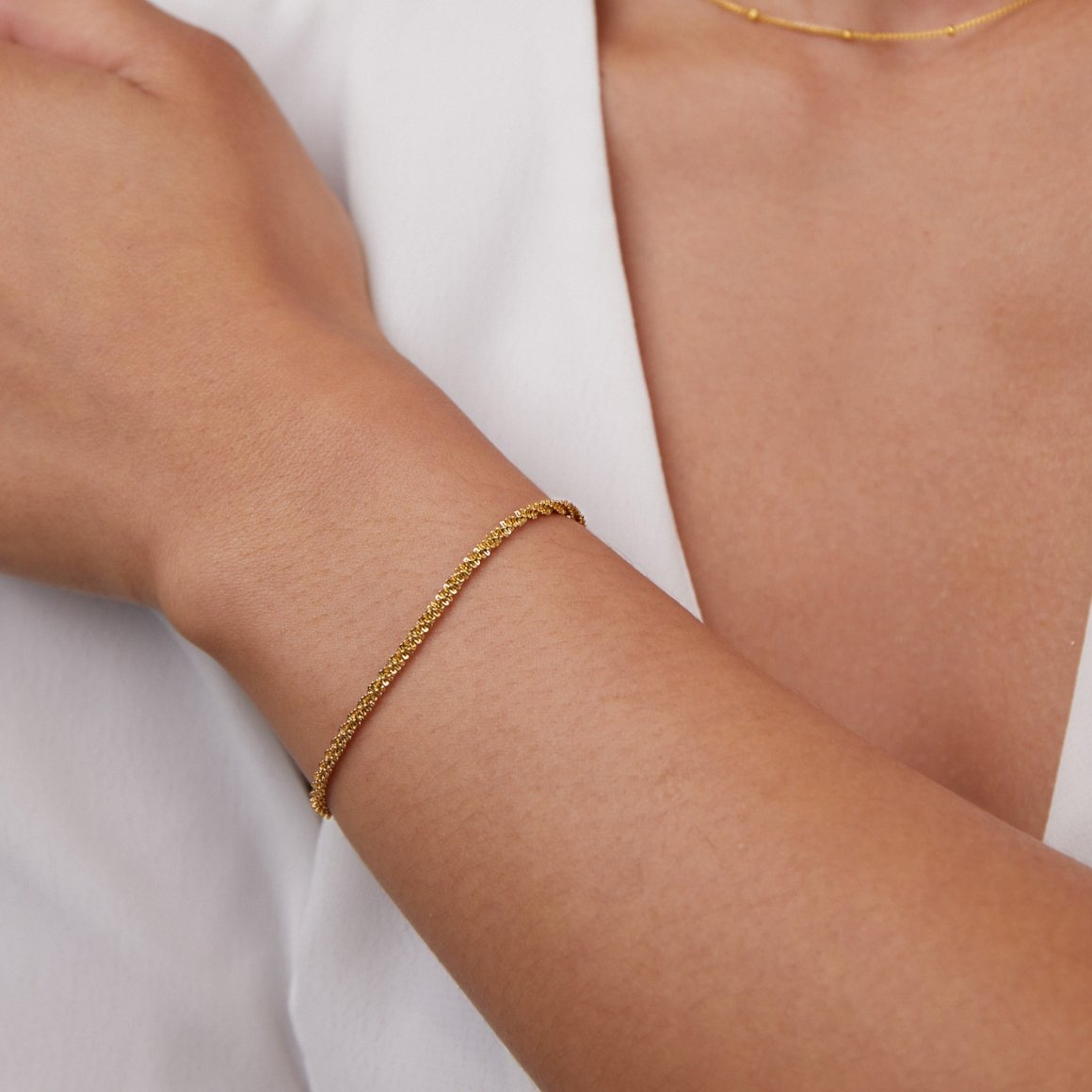 Kai – Pulsera elegante de oro de 18K
