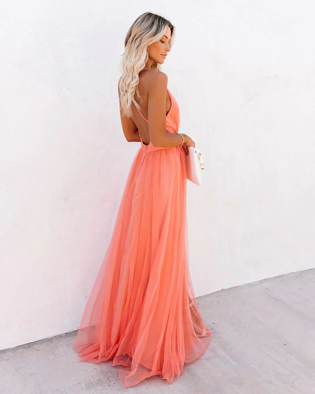 Belinda - Vestido maxi fluido y chic Estilo veraniego