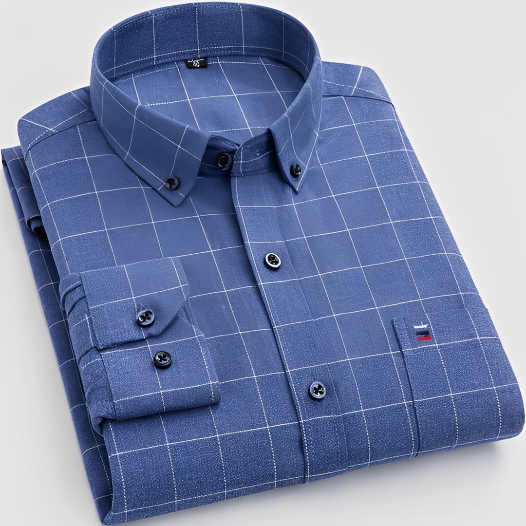 Glenn - Camisa a cuadros de moda para hombre